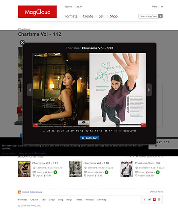 Photo published in Charisma Magazine Volume 112